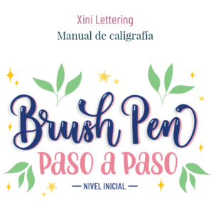 Manual de caligrafía con Brush Pen - Inicial
