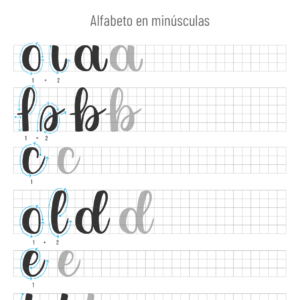 Manual de caligrafía con Brush Pen - Inicial - Imagen 5