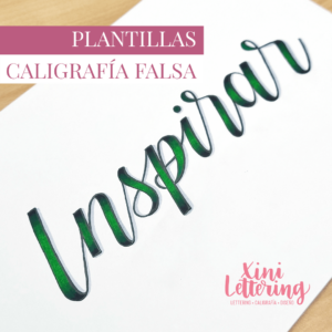 Plantillas Caligrafía Falsa