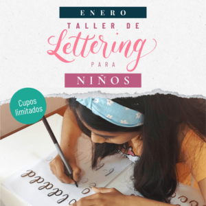 Taller de Lettering para Niños Presencial - Martes